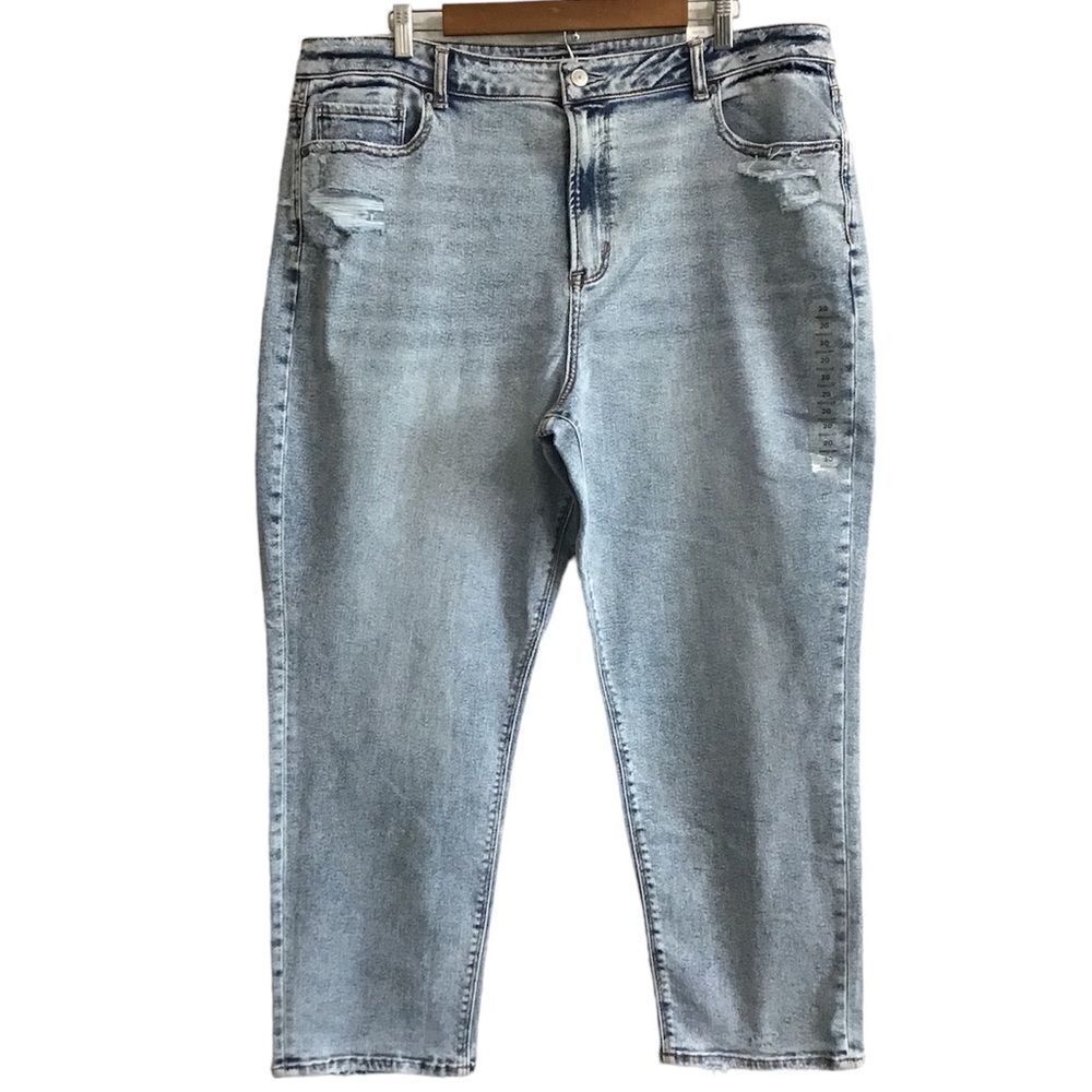 American Eagle Blue Mom Cool Classic Jeans New Size 20